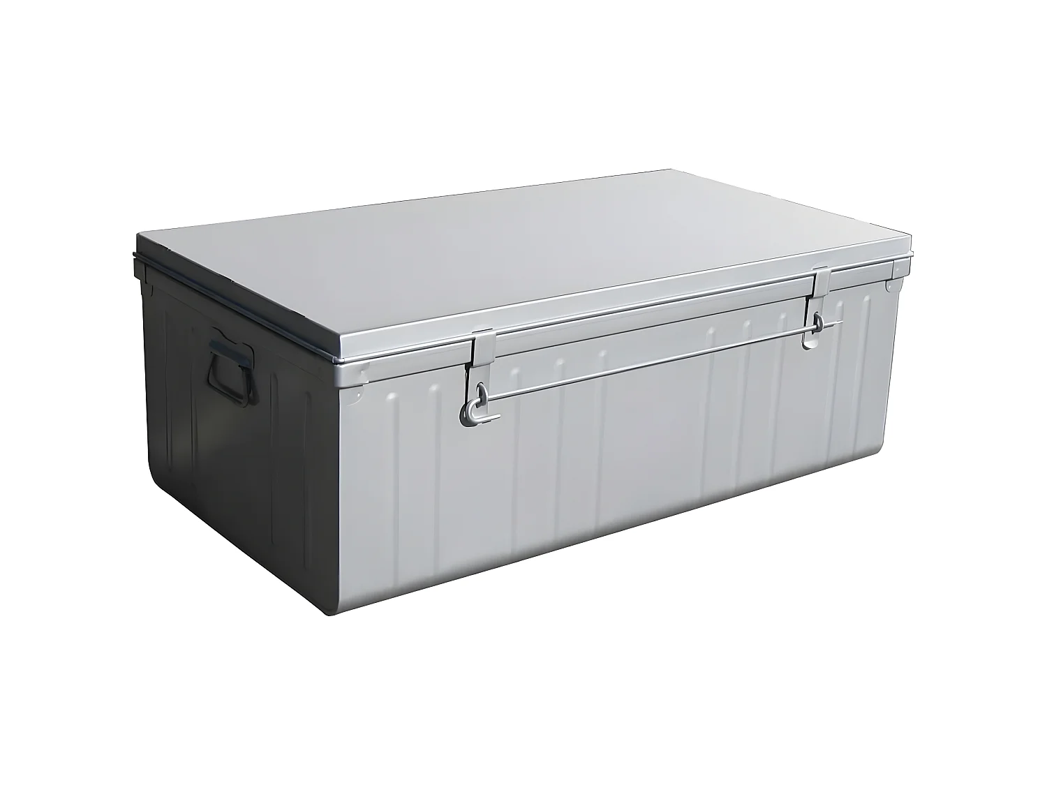 Malle habitat en acier 130 litres