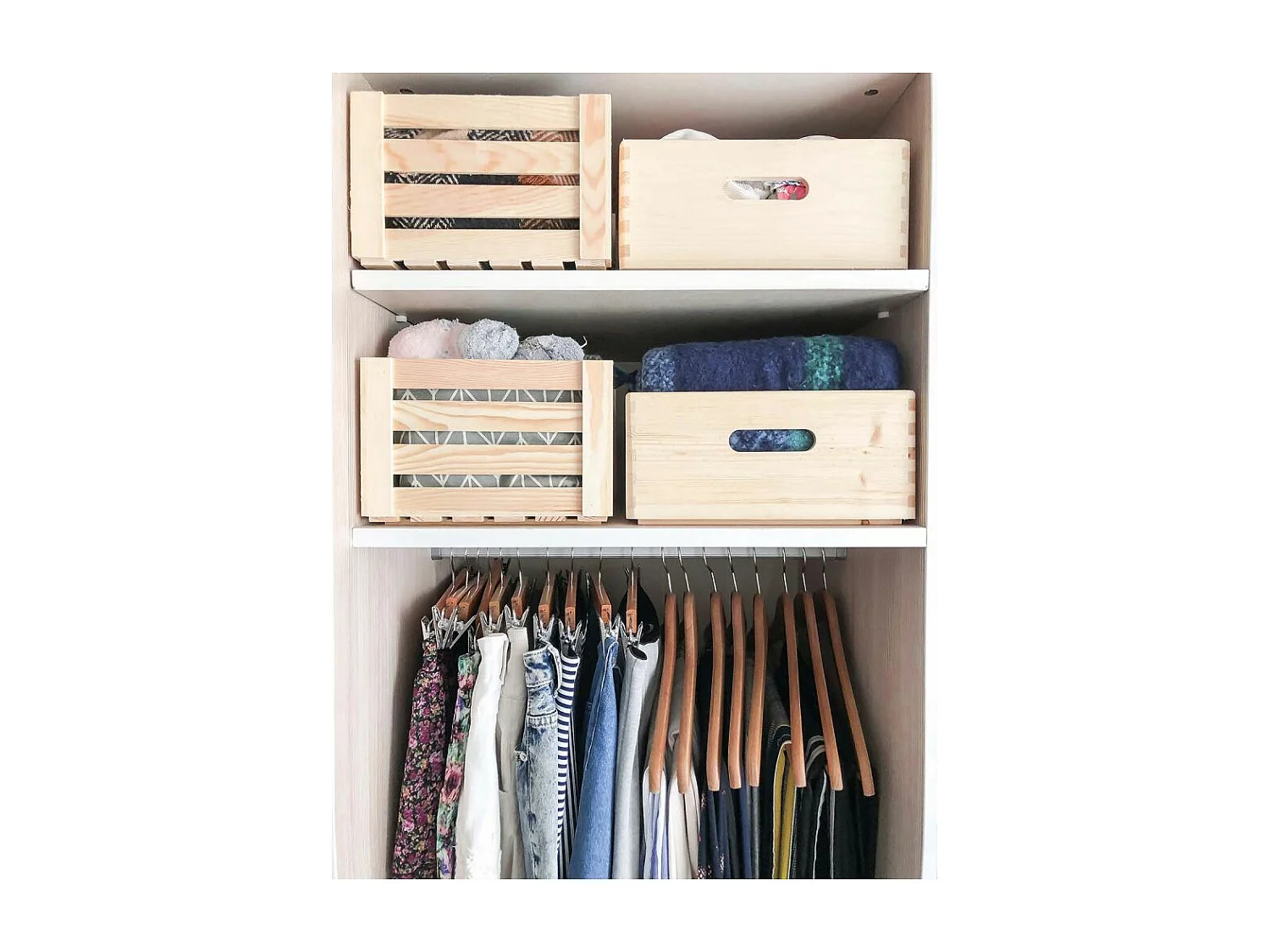 Aufbewahrungsbox aus Holz