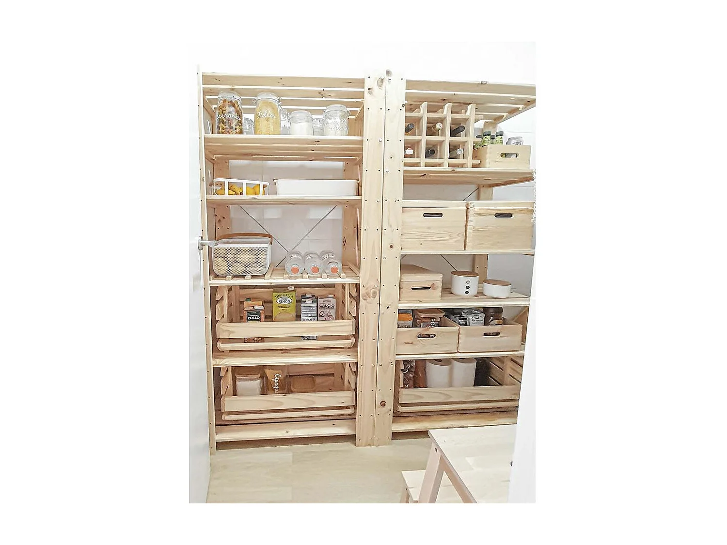 Aufbewahrungsbox aus Holz