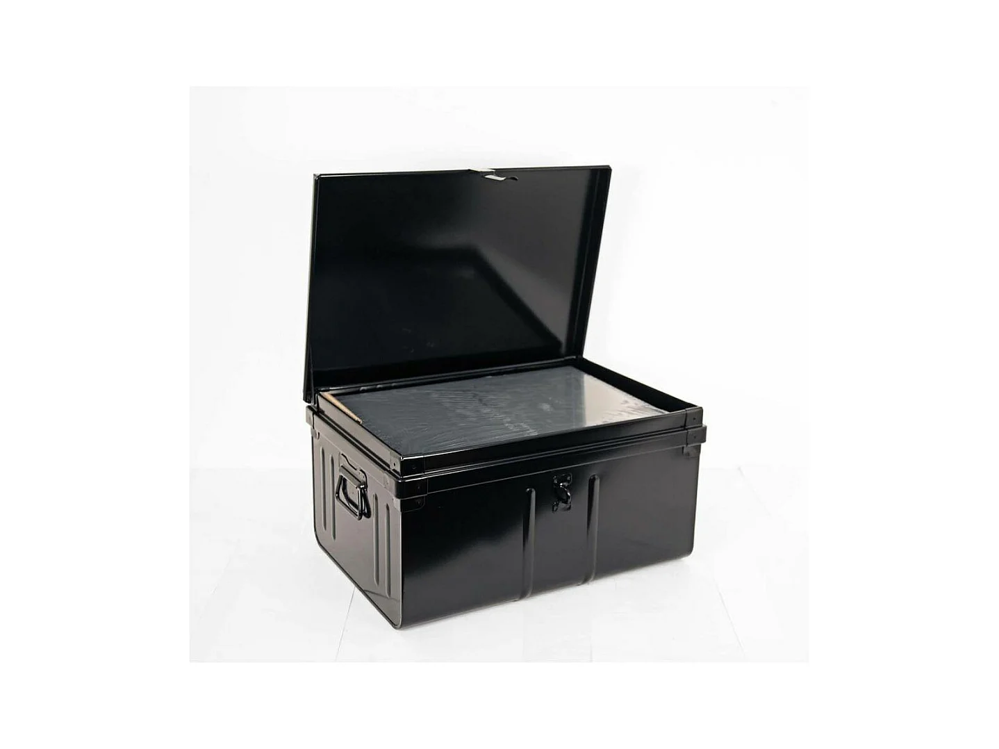 Lot de 2 coffres en métal Habitat