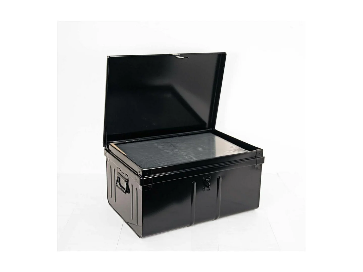 Lot de 2 coffres en métal Habitat