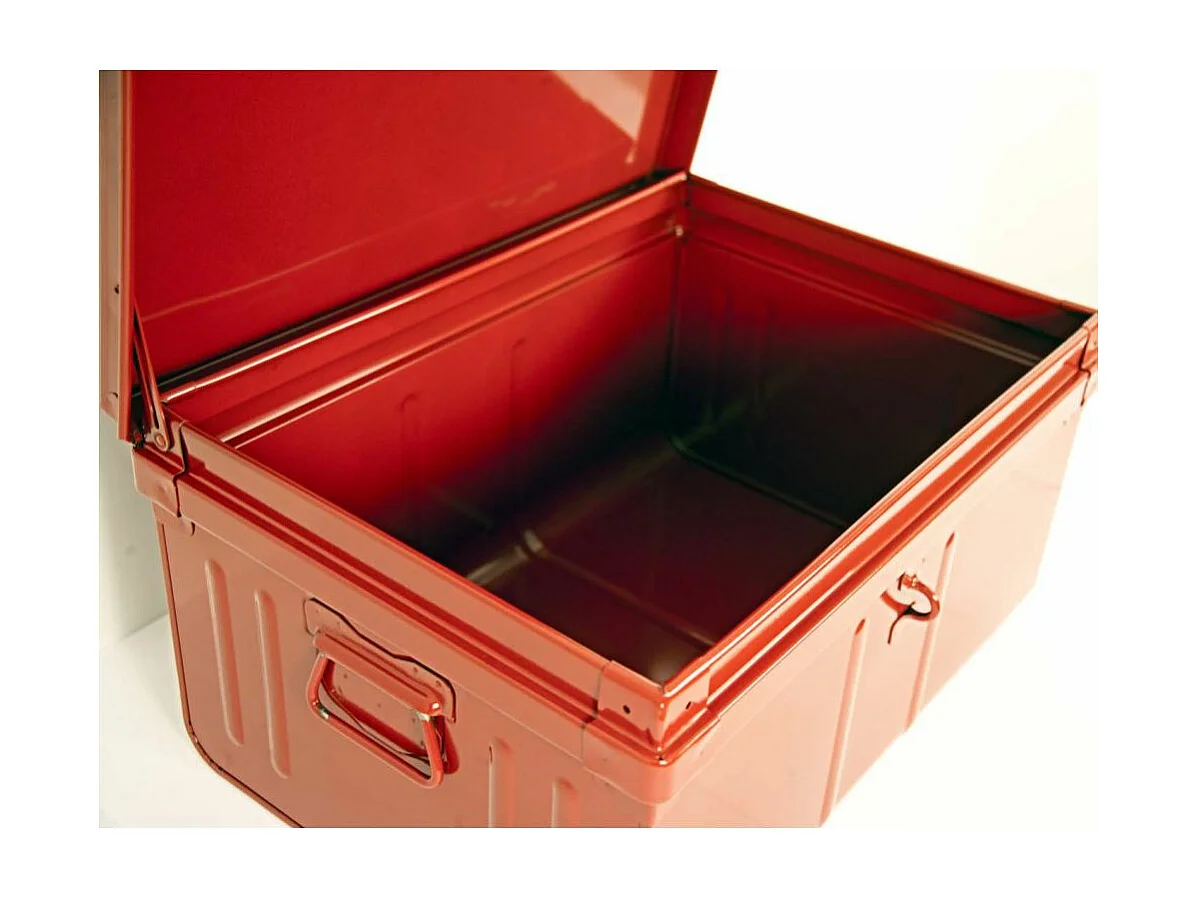 Lot de 2 coffres en métal Habitat