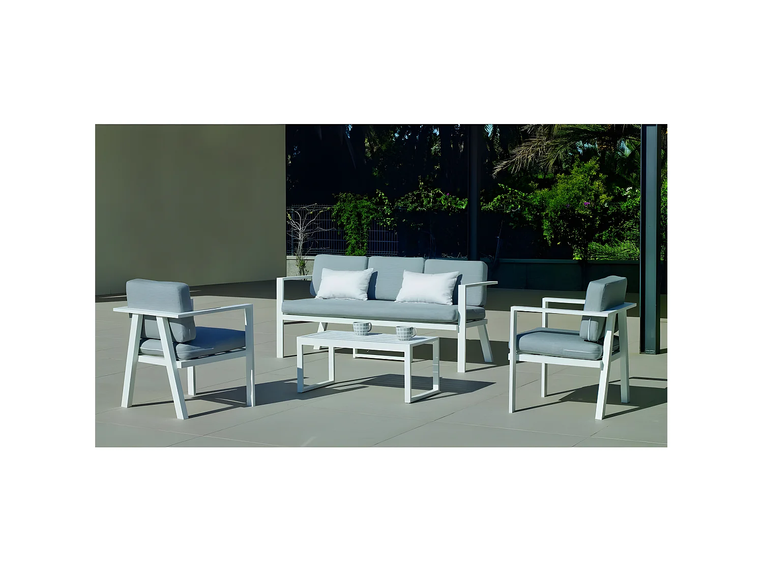 Relax-Gartenmöbel 5-Sitzer Azores