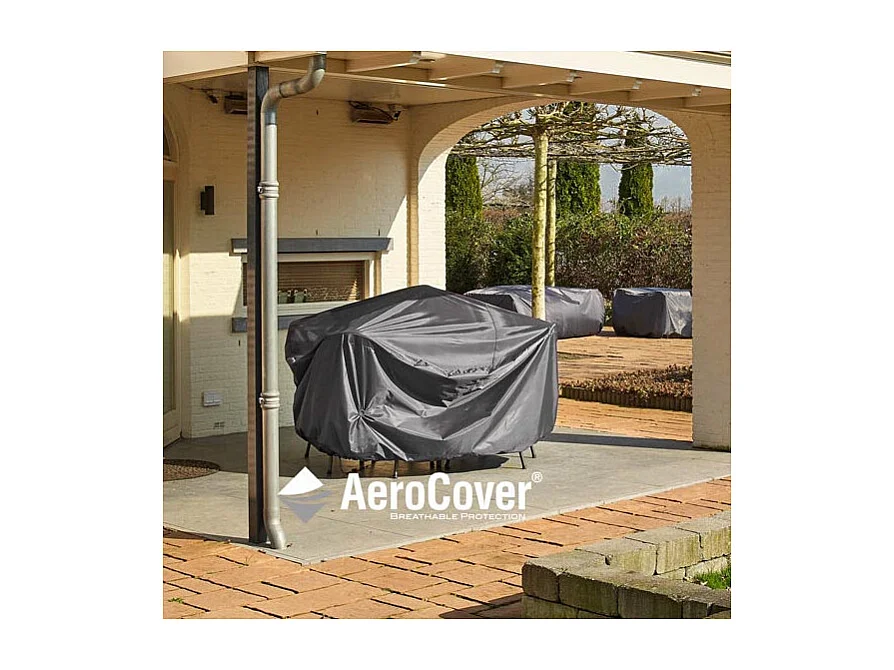 Housse de protection respirante pour table de jardin Pour table 305x190xH85 cm