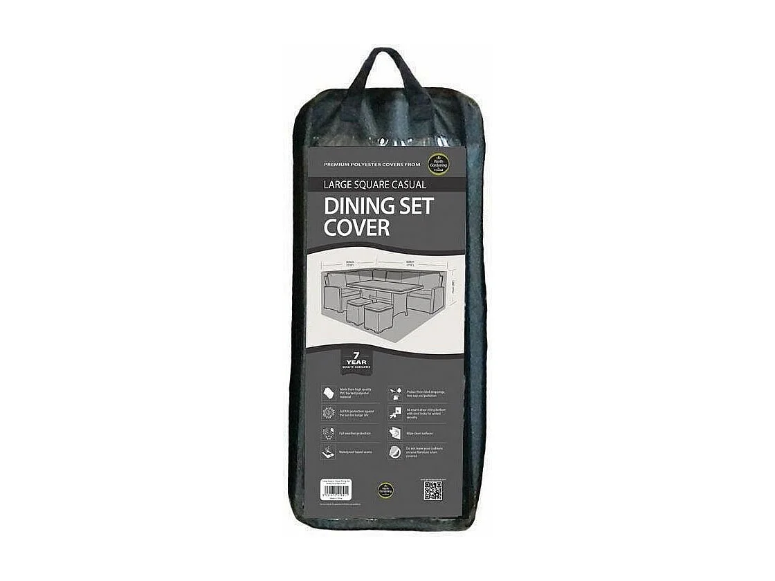 Schutzhülle Gartenmöbel quadratisch kompakt 300 cm lang