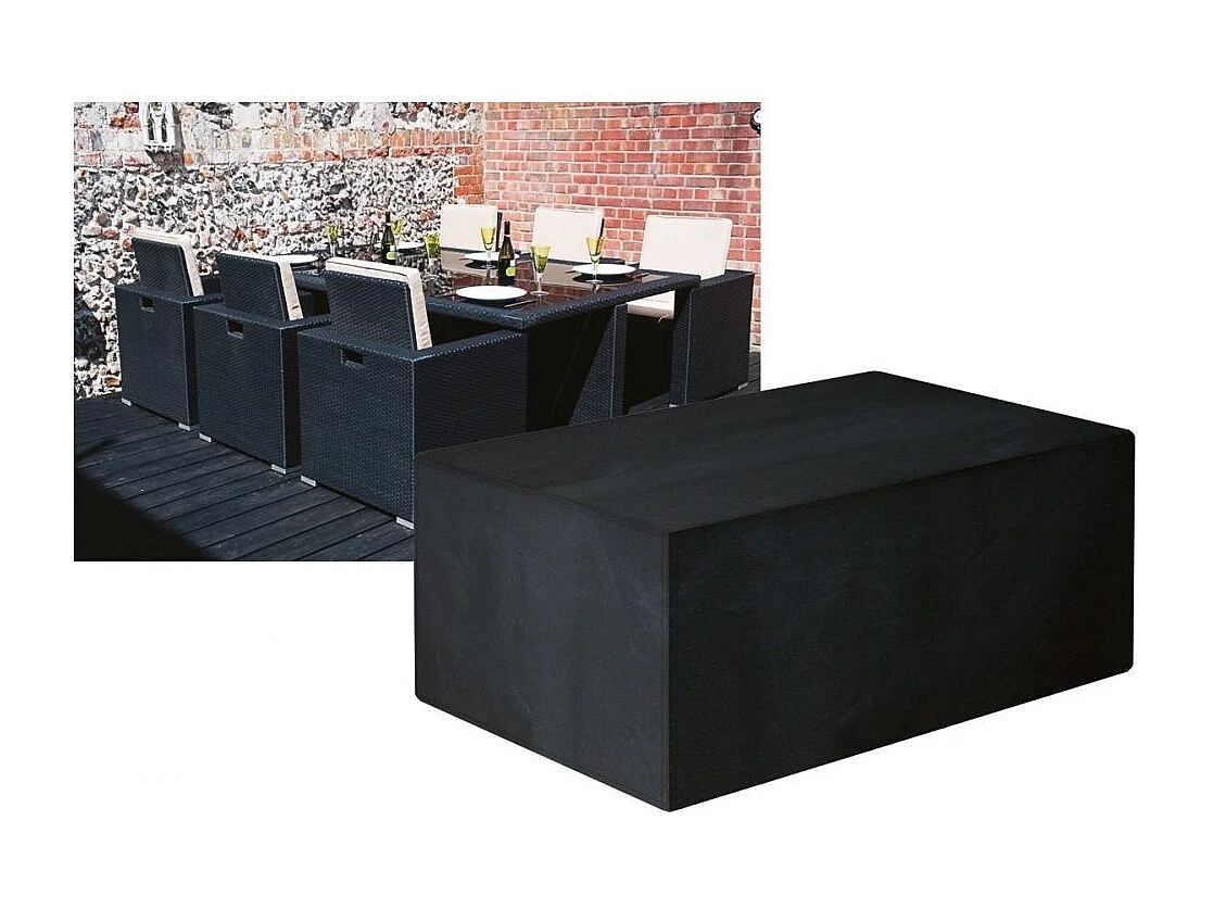 Schutzhülle für rechteckige Gartenmöbel cube