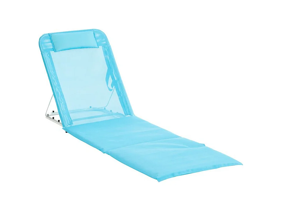 Matelas de plage et caldos Banasal Bleu