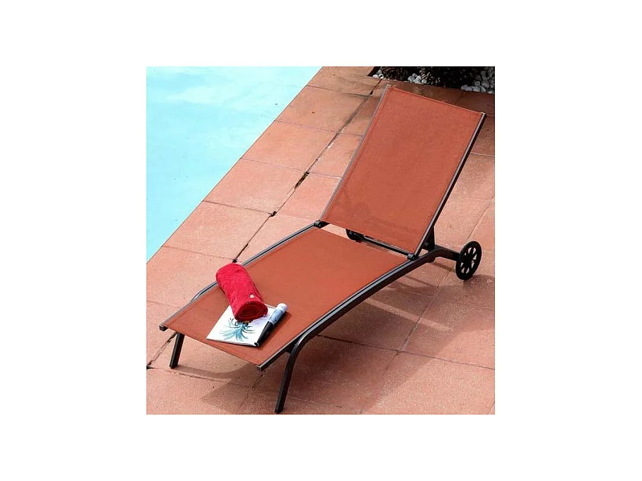 Bain de soleil en aluminium Celio