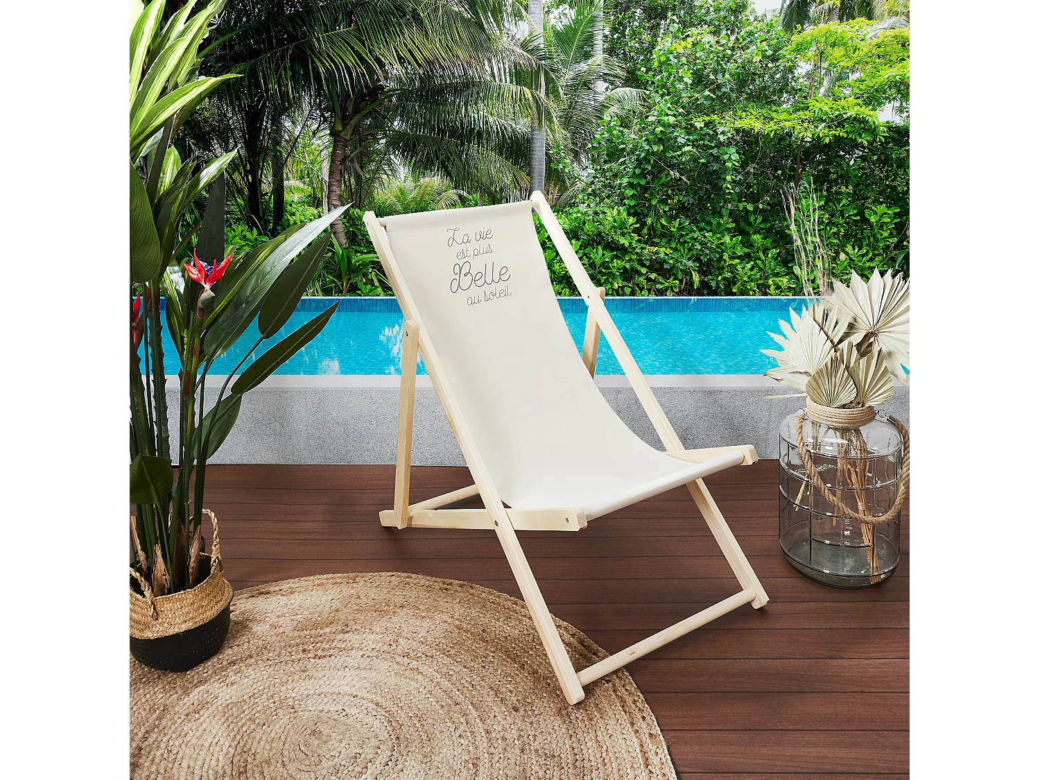 Chilienne Beige La Vie Est Belle - Lot De 2