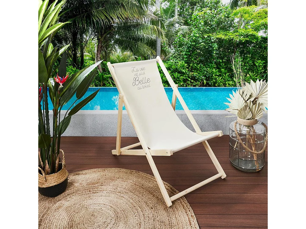 Chilienne Beige La Vie Est Belle - Lot De 2