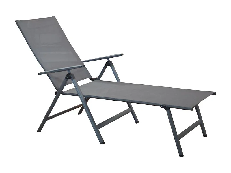 Transat pliant en aluminium Ciro