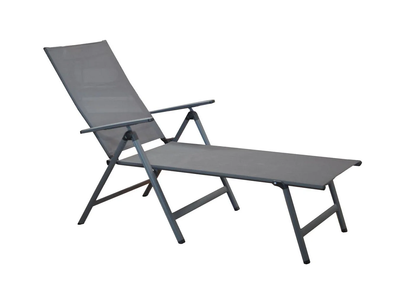 Transat pliant en aluminium Ciro