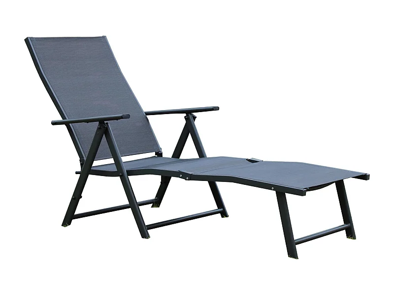 Bain de soleil pliable aluminium Tumbona Cama