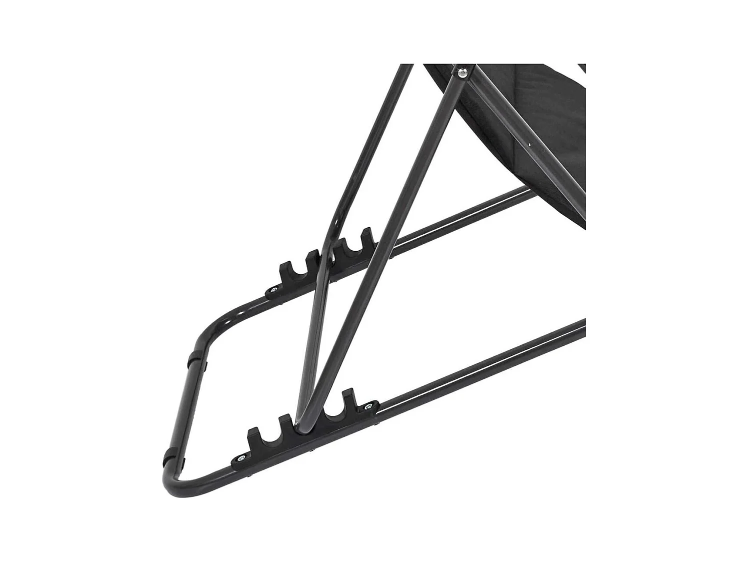 Transat Pliant Corfou Noir Noir