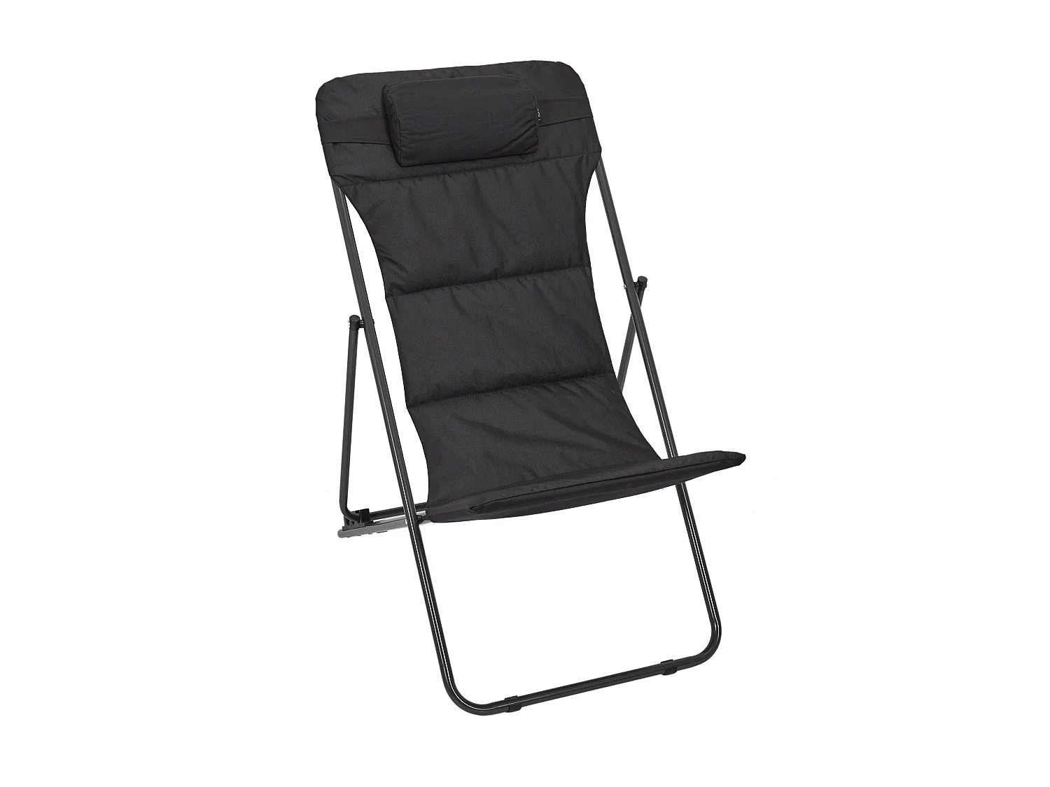 Transat Pliant Corfou Noir Noir