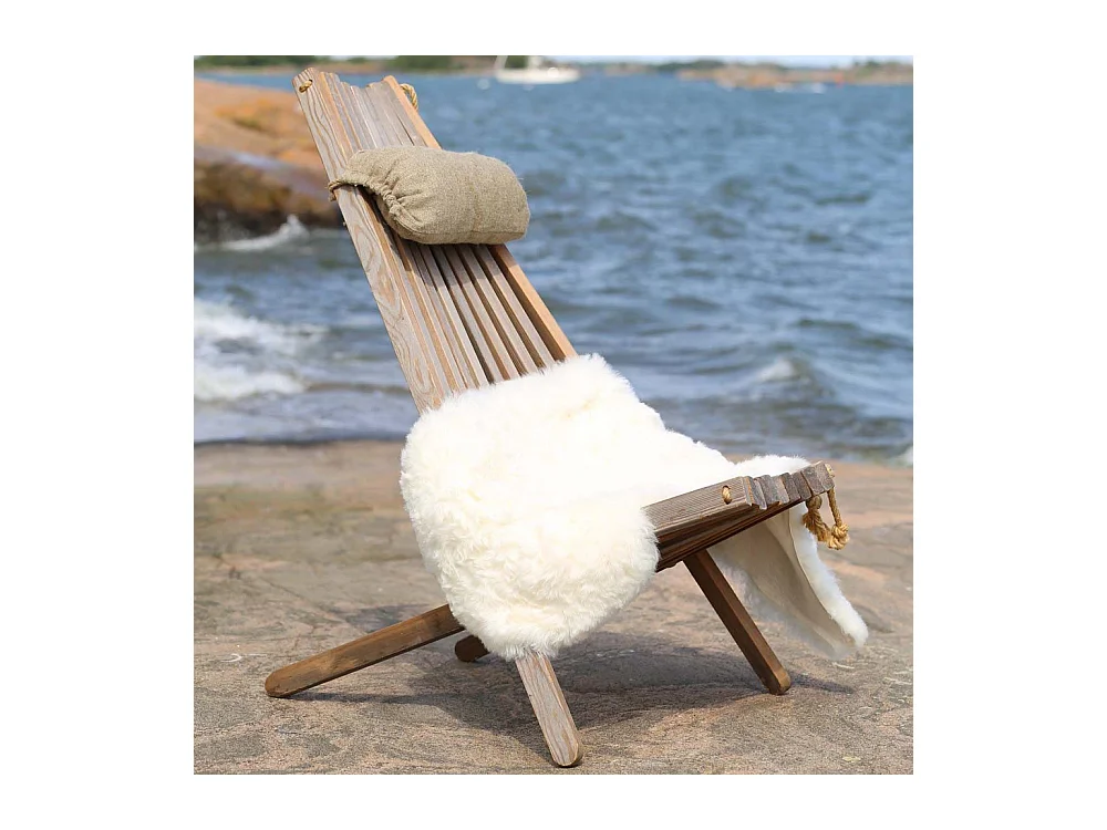 Chilienne scandinave avec repose-pieds Mélèze