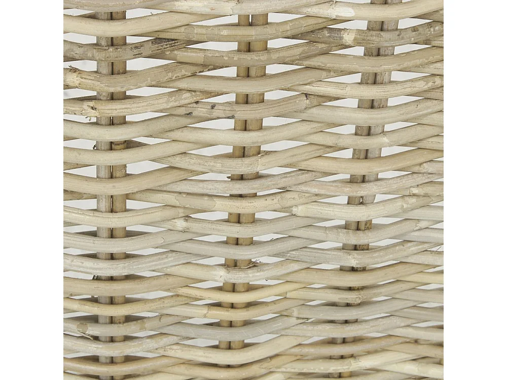 Chariot à bûches en poelet gris Grand modèle