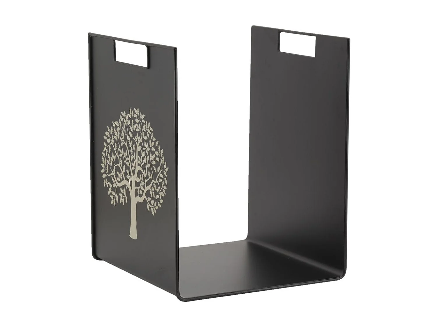 Porte-bûches en métal