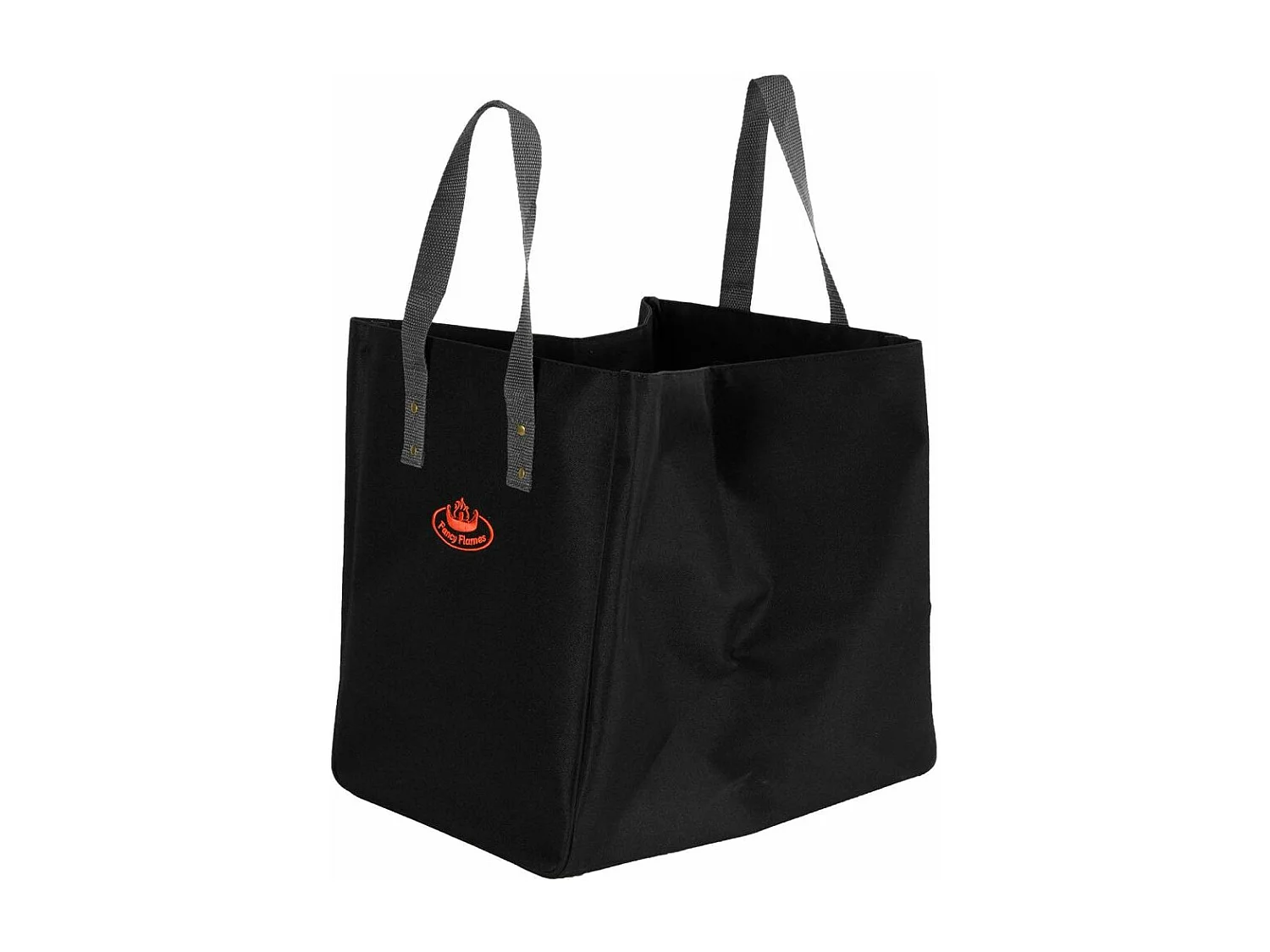 Sac à bûche en tissu Flames