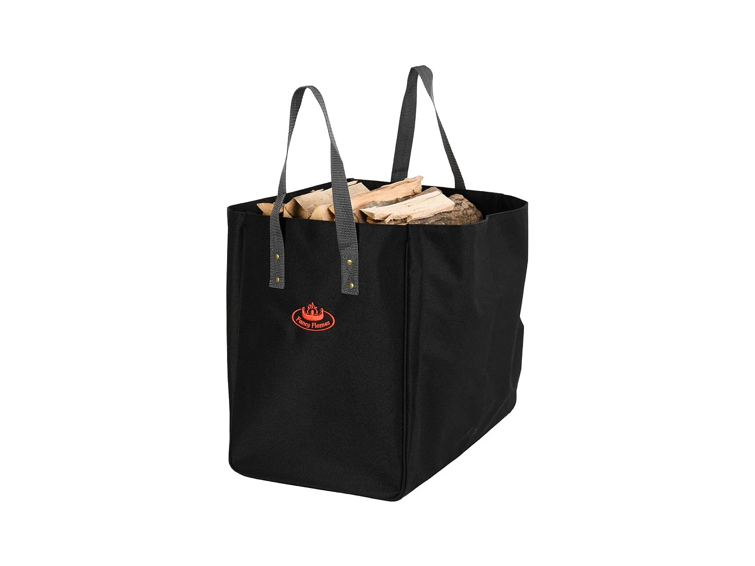 Sac à bûche en tissu Flames