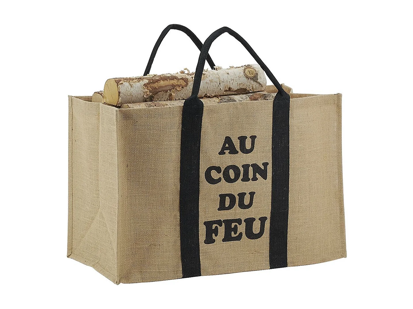 Bolsa de yute para troncos