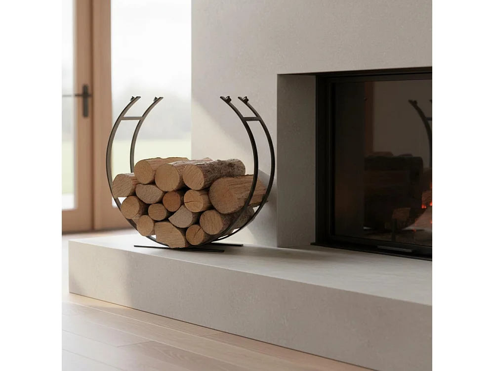 Range buches design en fer forgé