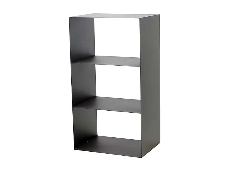 Porte-bûches 3 étages en acier Lublin