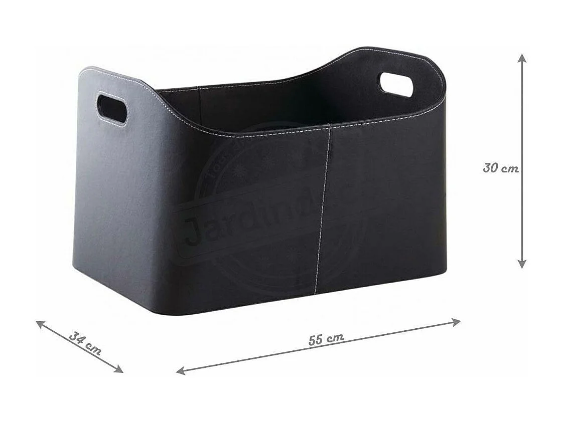 Corbeille à bûches en polyuréthane