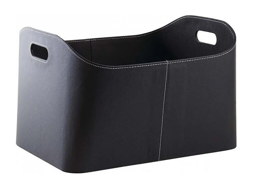 Kaminholzkorb aus Kunstleder