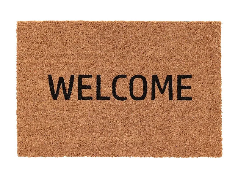 Paillasson en fibres de coco avec inscription  60 x 40 cm Inscription Welcome