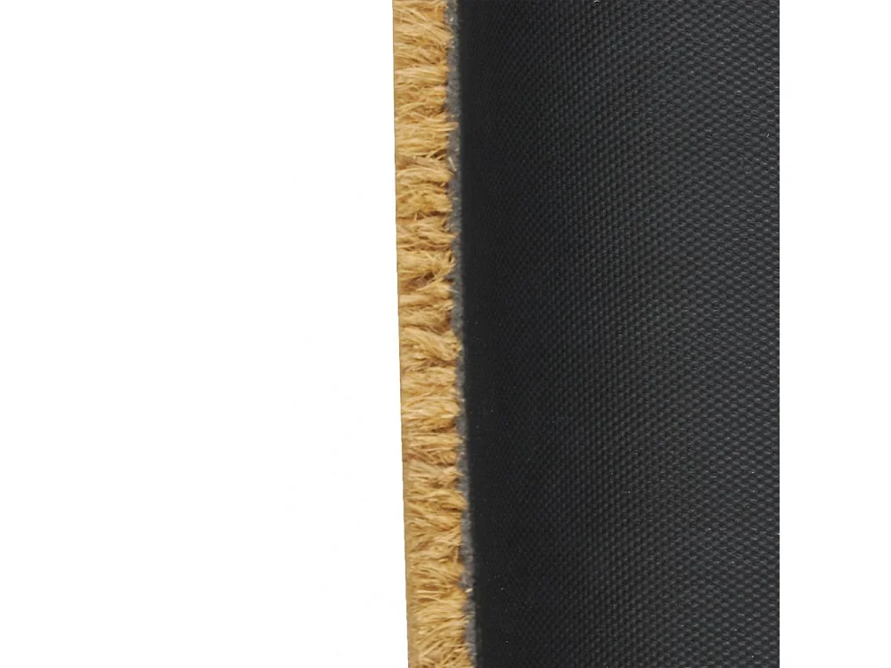 Paillasson coco intérieur extérieur 75 x 45 cm Rangées de sapins