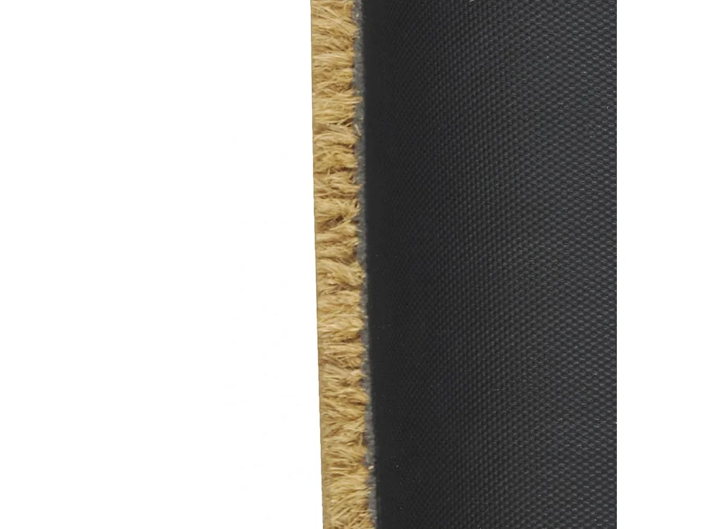 Paillasson grande taille en coco 120 x 40 cm 3 cerfs