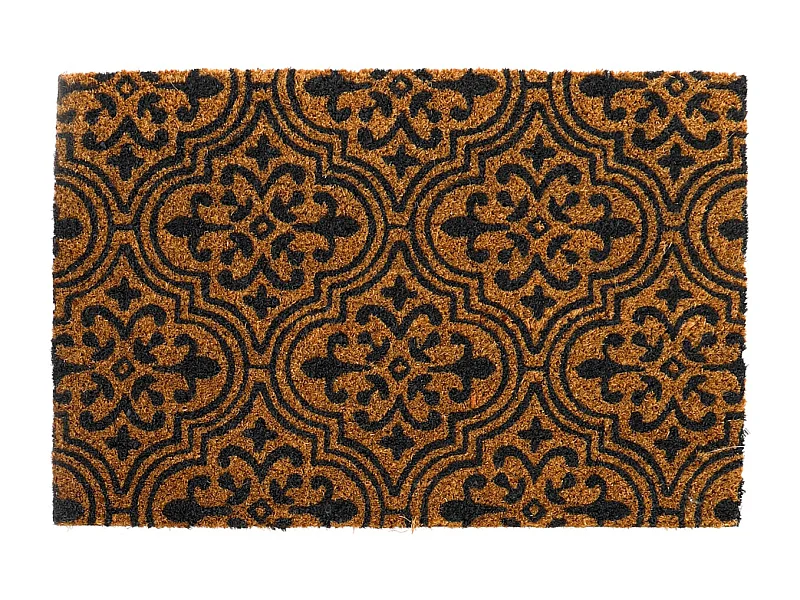 Paillasson en fibres de coco Arabesques 60 x 40 cm