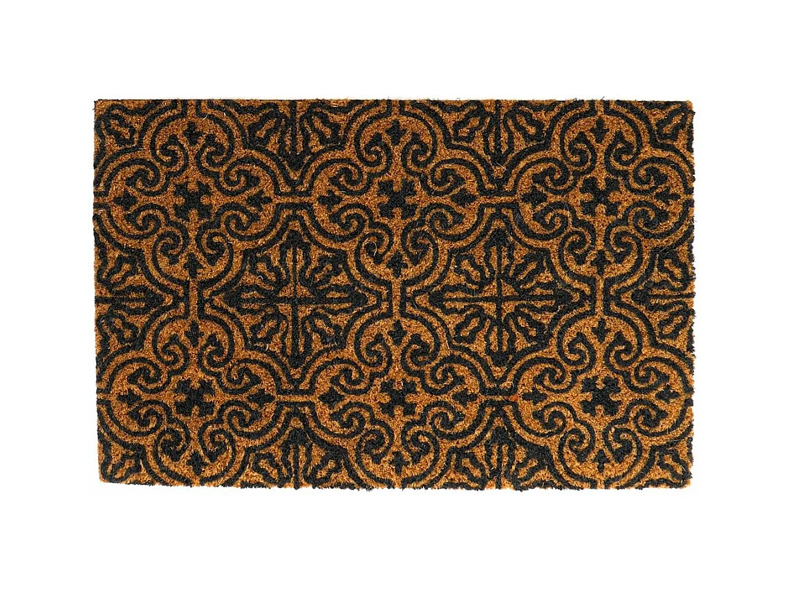 Paillasson en fibres de coco Arabesques 60 x 40 cm