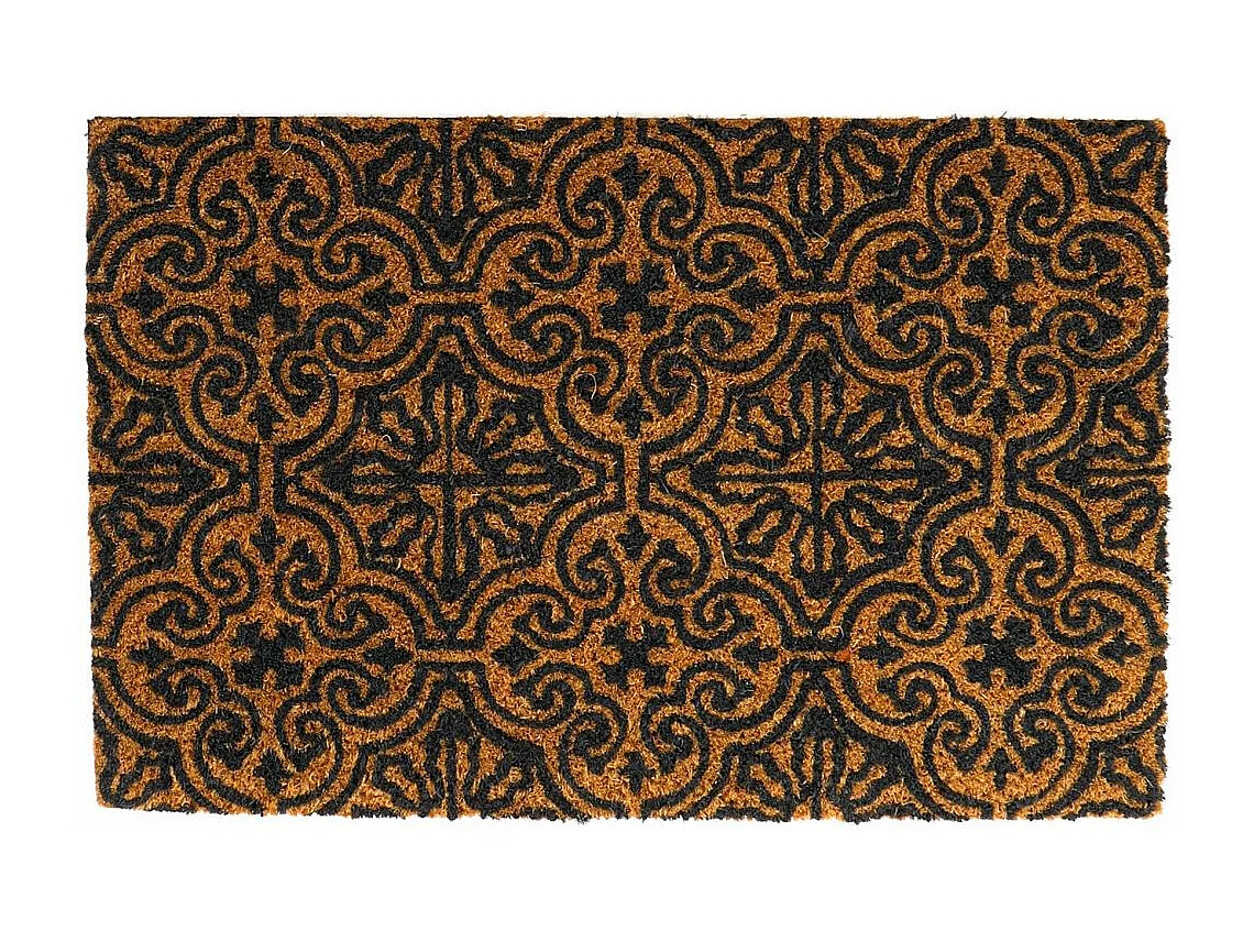 Paillasson en fibres de coco Arabesques 60 x 40 cm
