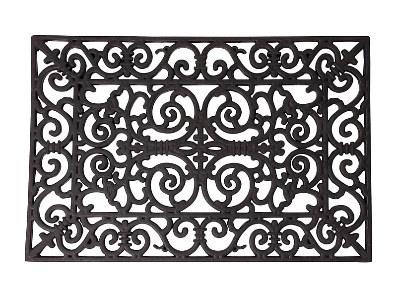 Paillasson en caoutchouc Arabesque 60 x 40 cm