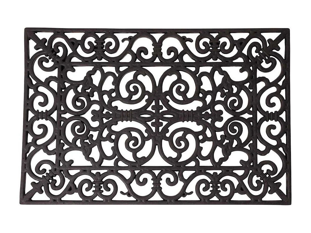 Paillasson en caoutchouc Arabesque 60 x 40 cm