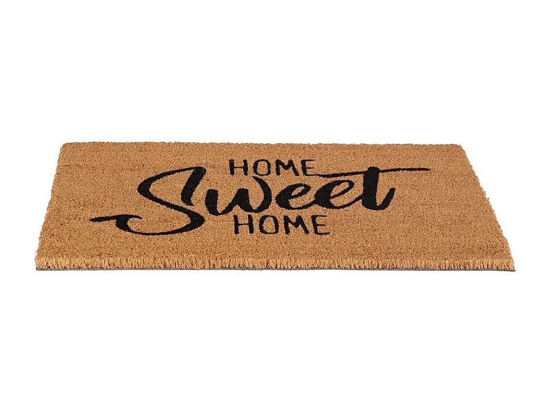 Paillasson en fibres de coco avec inscription  60 x 40 cm Inscription Home sweet home