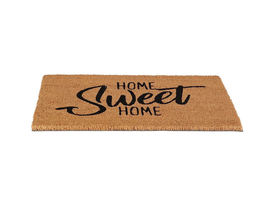 Paillasson en fibres de coco avec inscription  60 x 40 cm Inscription Home sweet home