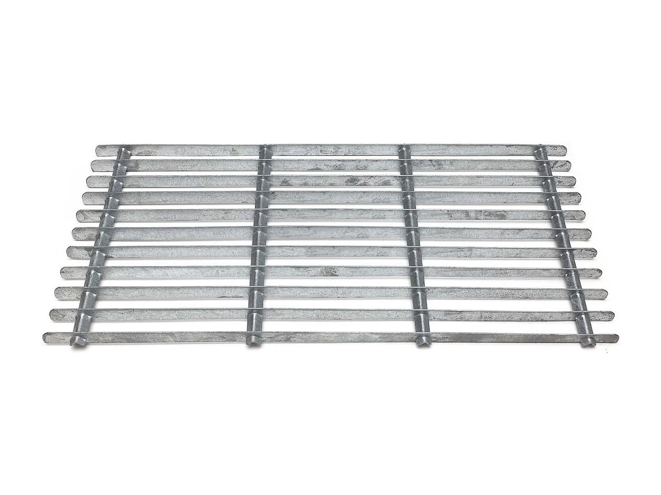 Grille gratte pieds en acier galvanisé 60 x 30 cm