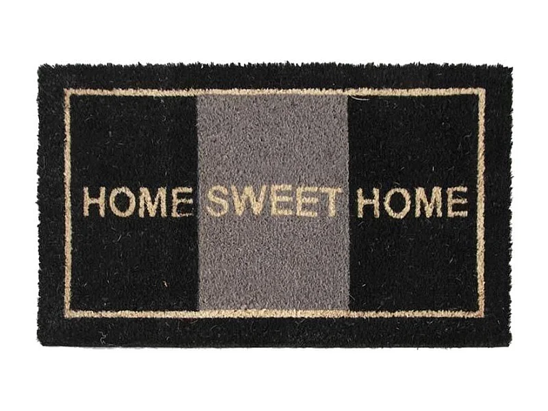Paillasson coco teintée 75 x 45 cm Home sweet home