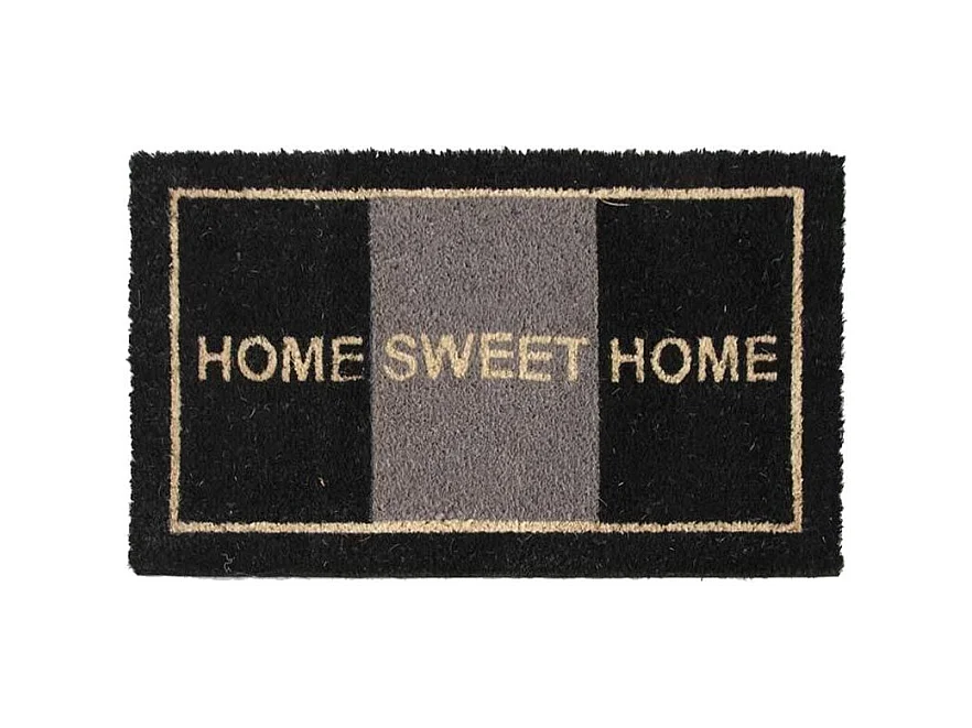 Paillasson coco teintée 75 x 45 cm Home sweet home