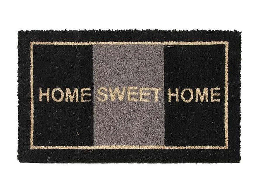 Paillasson coco teintée 75 x 45 cm Home sweet home