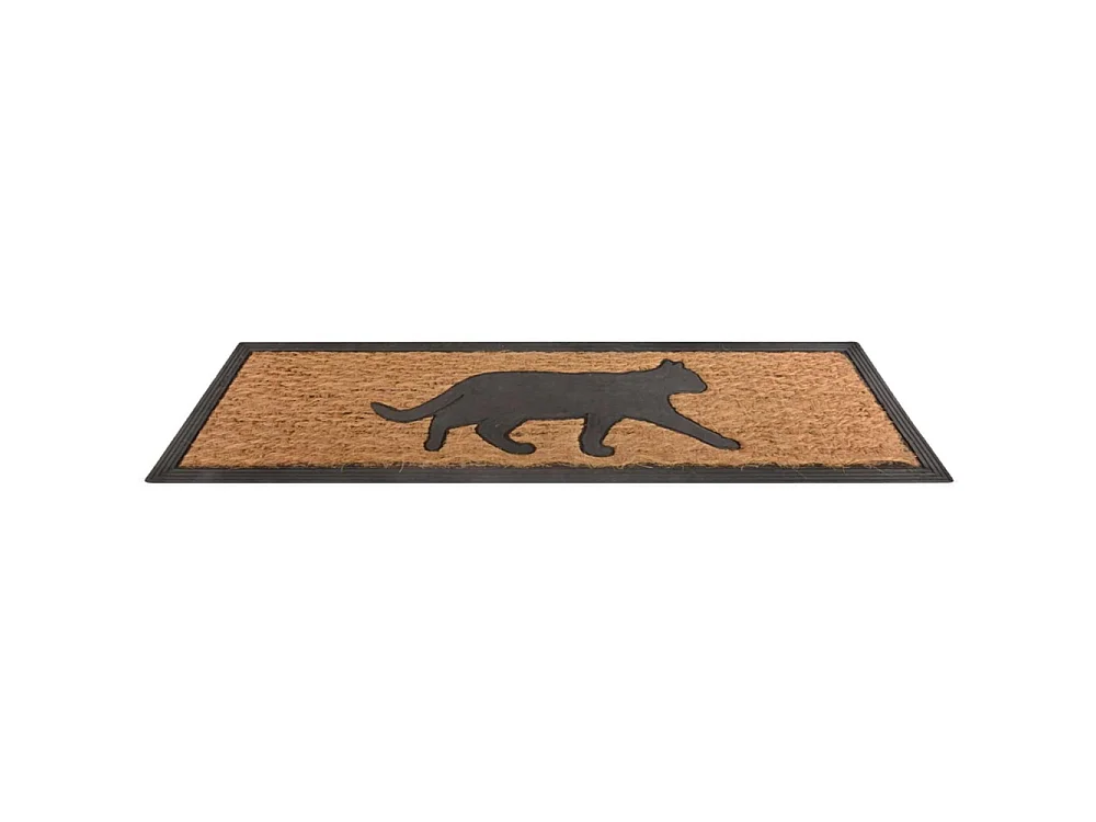 Stuoia in cocco 75 x 25 cm Gatto