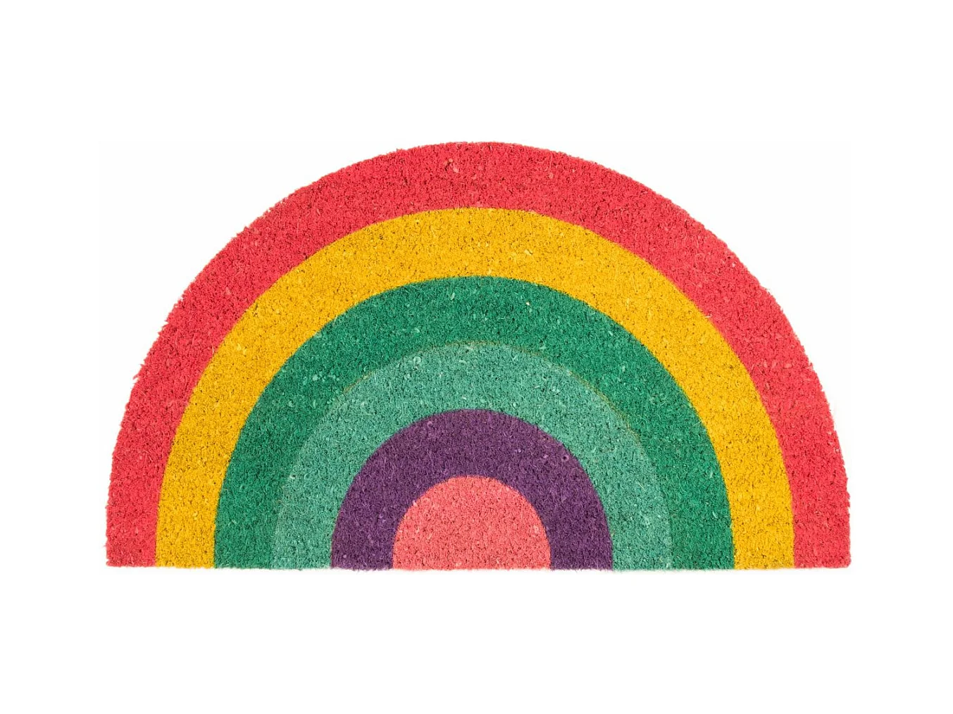 Felpudo de fibra de coco Arc-en-Ciel 70 x 40 cm