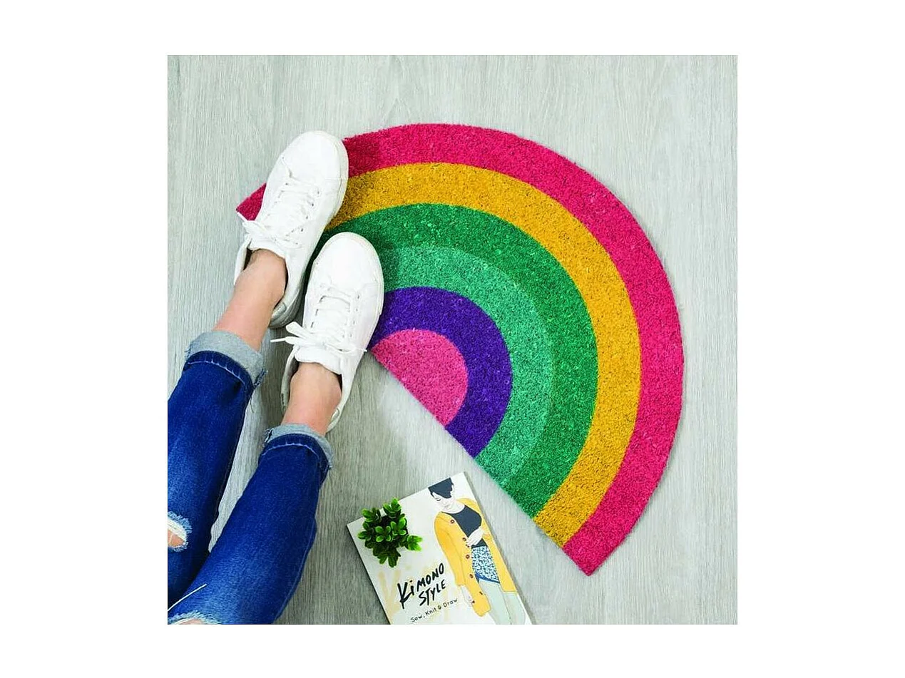 Zerbino Arc-en-Ciel in fibra di cocco 70 x 40 cm