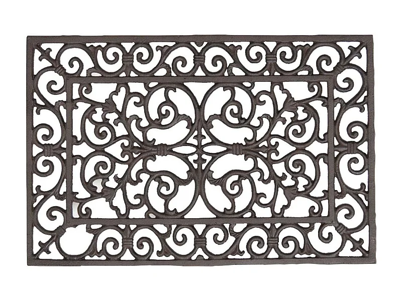 Paillasson de jardin en fonte