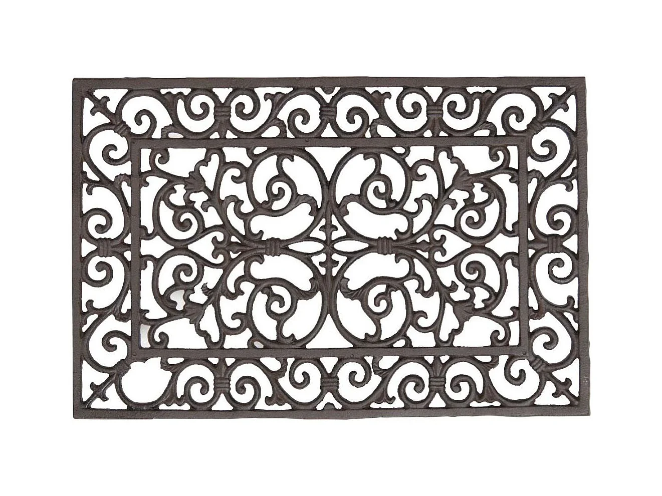 Paillasson de jardin en fonte