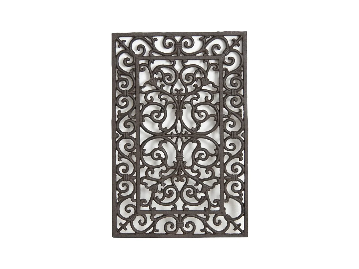 Paillasson de jardin en fonte