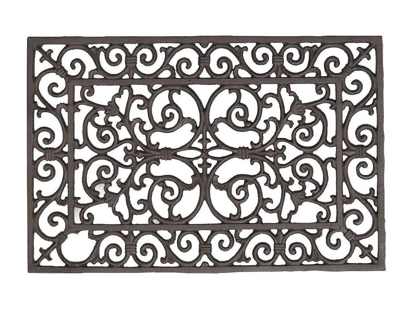 Paillasson de jardin en fonte